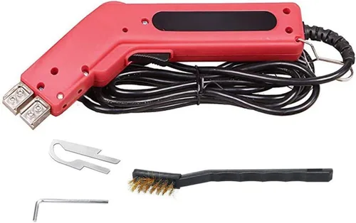 Vista 2 de Cuchillo caliente eléctrico, Hotshield Profesional de mano con cuchillo caliente eléctrico y pantalla de calor para cortar, cuerda, lona, telas