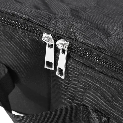 Vista 8 de Caja de arena portátil para gatos, a prueba de fugas, impermeable, plegable, con cremalleras dobles selladas