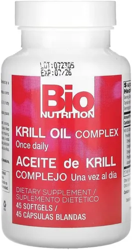 Vista 2 de Bio Nutrition Krill Soft Gels, 45