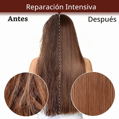 Vista 4 de Combo Chelly Sistema de rejuvenecimiento capilar sin formaldehído, 32 onzas líquidas + champú clarificante 16 fl oz