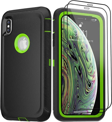 Vista 48 de Funda para iPhone 14 Pro Max de 6.7 pulgadas con clip para cinturón con 2 protectores de pantalla, 2 protectores de lente de cámara, cubierta