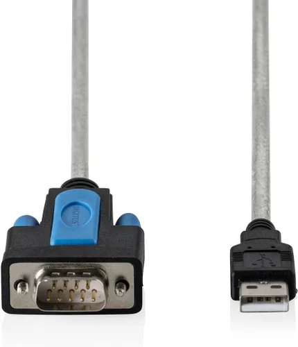 Vista 7 de DIGITUS USB 2.0 to RS232 Adapter Cable - USB-A DB9 Male - 1.8m FTDI Chipset - 75 to 128,000 bps Data Rate - COM Port Retention