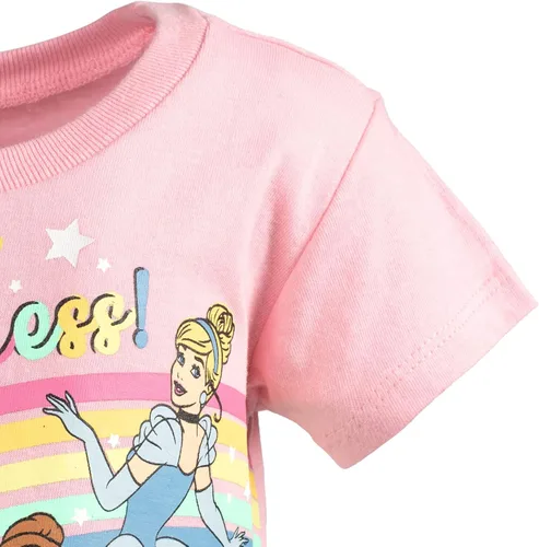 Vista 7 de Disney Minnie Mouse Princess Belle The Little Mermaid Moana Lilo Stitch Frozen - Camiseta de cumpleaños para niñas pequeñas a niños pequeños