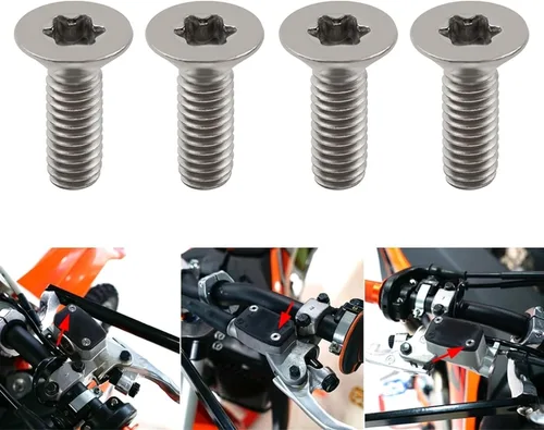 Vista 6 de TCHAU Kits de carrocería motocicleta M4x12 Tornillos de tapa de depósito de freno delantero para Kawasaki para VERSYS-X 250 2017-2018 300 2017 2017