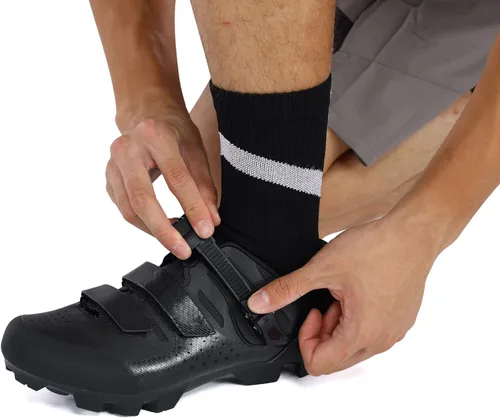 Vista 3 de Santic Zapatos de ciclismo sin bloqueo MTB Zapatos de bicicleta de carretera Zapatillas de ciclismo Zapatillas de ciclismo desbloqueadas..