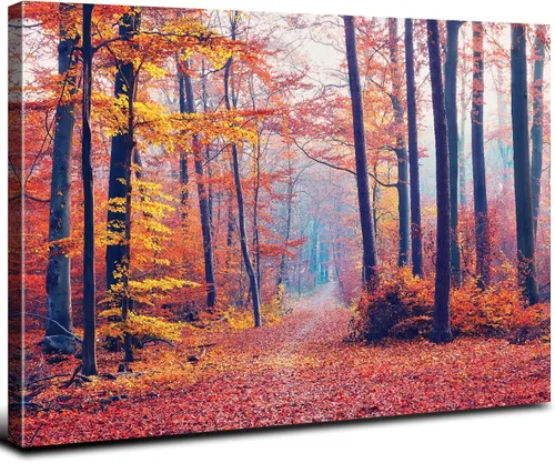 Vista 14 de Arte de pared de vaca colorido de cuernos largos, pinturas de vacas, impresiones en lienzo de ganado de granja, estilo de pintura al óleo