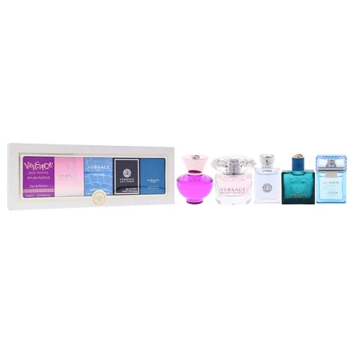 Vista 3 de Colección de Perfumes Versace - Eros, Bright Crystal, Dylan Blue y Más, Set de 5 Piezas