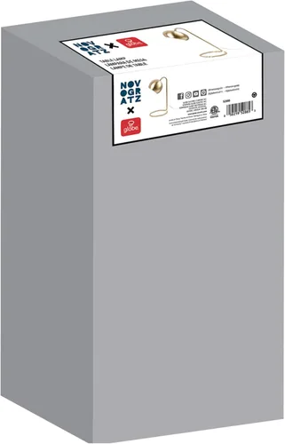 Vista 9 de GLOBE Electric 52885 - Lámpara de escritorio de 15 pulgadas, latón mate, pantalla interior blanca, moderna, decoración del hogar, lámpara