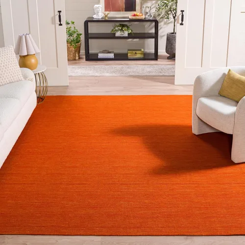 Vista 29 de SAFAVIEH Kilim Collection - Alfombra de pasillo de 2 pies 3 pulgadas x 9 pies, color beige, hecha a mano, de lana sólida, casual, ideal para zonas