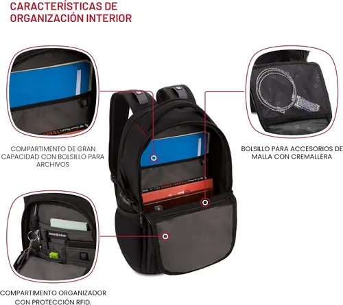 Vista 4 de SwissGear 1900, Negro