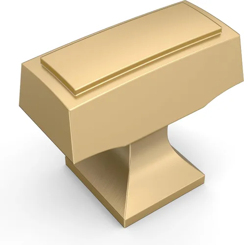 Vista 29 de Amerdeco ZH0010 - Paquete de 10 tiradores de gabinete de níquel satinado cepillado de 3 pulgadas (2.992 in) con agujero central para gabinetes