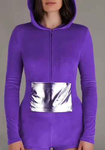 Vista 7 de Disfraz de Mono Tinky Winky para Mujer de Teletubbies Multicolor