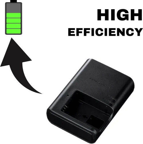 Vista 2 de Cargador de batería LP-E12 LC-E12 LC-E12E para Canon, compatible con EOS M M2 M10 M50 M50 Mark II M100 M200 SX70 HS EOS Rebel SL1(EOS 100D) Kiss M