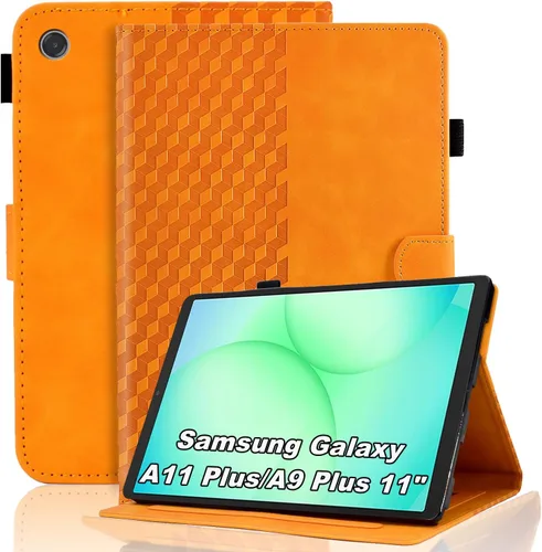 Vista 37 de Funda para Samsung Galaxy Tab S6 Lite 2024/2022/2020 de 10.4 pulgadas SM-P620/P625/P610/P613/P615/P619 de piel sintética, funda magnética con Negro