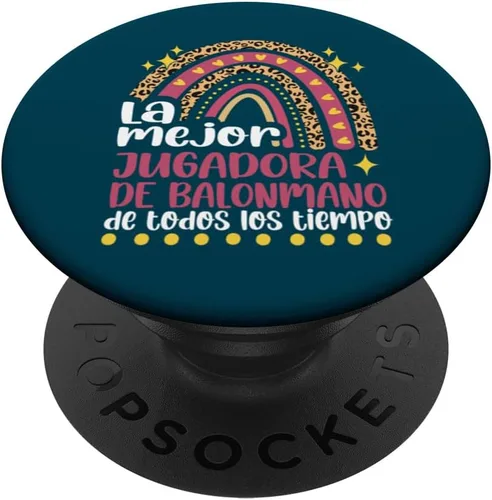 Vista 6 de La Mejor Jugadora de Balonmano Divertido Mujer Balonmanista PopSockets MagSafe PopGrip for iPhone