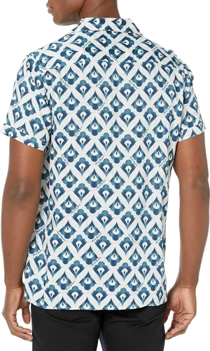 Vista 2 de KARL LAGERFELD Camisa tejida con estampado de logotipo para hombre