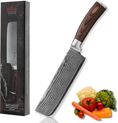 Vista 12 de Wakoli EDIB - Cuchillo deshuesador de damasco, hoja de precisión de 5.7 pulgadas, cuchillo de cocina profesional con núcleo VG10, mango ergonómico