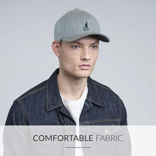 Vista 4 de Kangol Béisbol Flexfit de lana para hombre y mujer