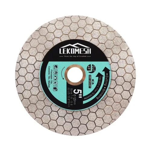 Vista 10 de Disco de corte de diamante de 4 pulgadas/105MM - Hoja de sierra para azulejos, rueda de corte, discos de diamante de doble cara para cortar y moler
