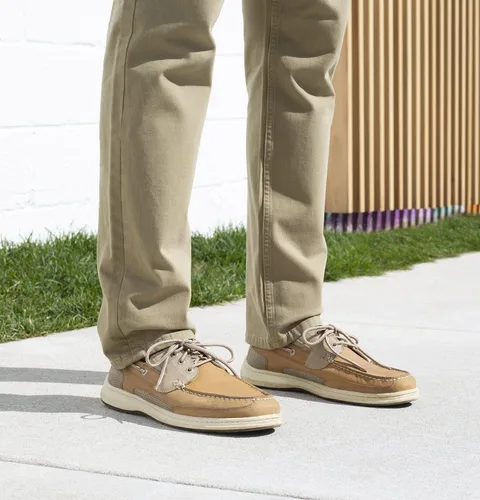 Vista 8 de Dockers Zapato náutico clásico de cuero para hombre con defensor de manchas