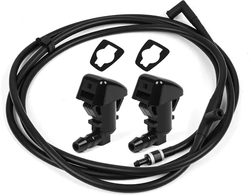 Vista 22 de OTUAYAUTO Kit de boquillas de lavador de parabrisas delantero para Ford F150 2004-2013 - Reemplaza OEM # 3W7Z-17603-AA, 3W7Z17603AA, boquilla