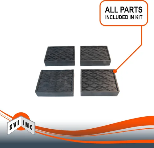 Vista 3 de Kit adaptador de almohadilla de brazo de goma (4 almohadillas) para elevadores rotativos BH-9756-86-4