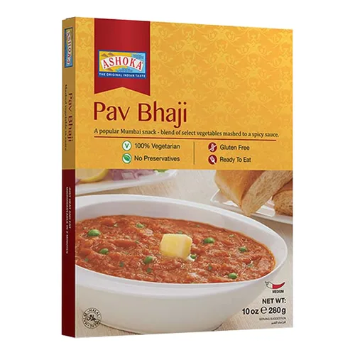 Vista 13 de Ashoka Comidas indias listas para comer desde 1930, 100% vegetariano Dal Makhani, comida india totalmente natural cocinada tradicionalmente, a base