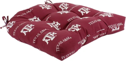 Vista 14 de College Covers ComfySeat - Cojín para asiento de patio en D para interiores y exteriores, 20 x 20 pulgadas, Nebraska Cornhuskers
