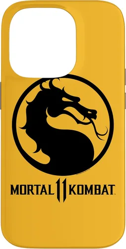 Vista 17 de Mortal Kombat 11 Dragon Black Logo Case for iPhone 17