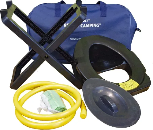 Vista 2 de Separett Inodoro portátil separador de orina para campamento de rescate No eléctrico Diseño ligero para camping y uso de emergencia