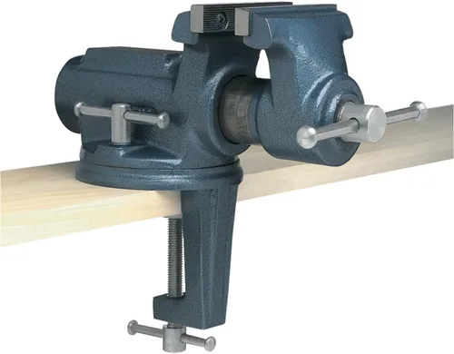 Vista 3 de Wilton Super-Junior - Tornillo de 4" de abrazadera con base giratoria, 4" de ancho de mandíbula, 2-1/4" de abertura de mandíbula, 2" de garganta