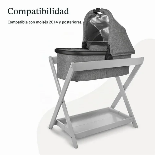 Vista 4 de UPPAbaby Soporte para moisés, gris