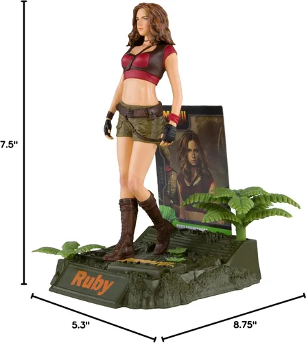 Vista 11 de McFarlane Toys - Figura posada de Ruby Roundhouse (Jumanji) de Movie Maniacs de 6 pulgadas