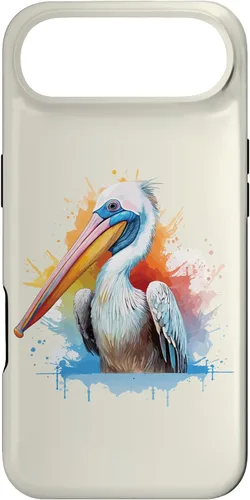 Vista 27 de iPhone 12/12 Pro Pelican Retrato de acuarela - Estuche para amantes de la naturaleza