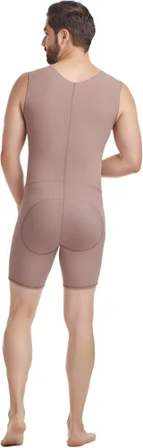 Vista 2 de DELIÉ by Fajas DPrada - Faja colombiana para hombre, fajas colombianas para hombre, ropa de compresión completa con cremallera frontal