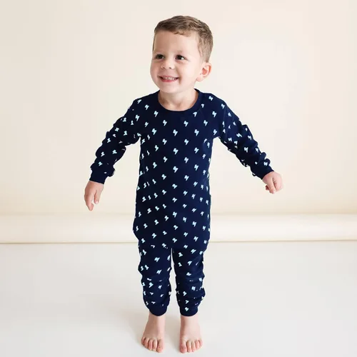 Vista 2 de PARADE Pijamas orgánicas a juego para niños "My Jammies
