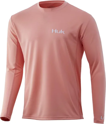 Vista 15 de HUK Icon X Camiseta de pesca de manga larga con protección solar para hombre
