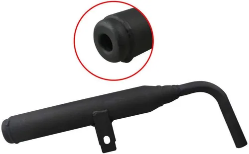 Vista 6 de Wai Danie Silenciador de tubo de escape para motocicleta, parte del sistema de tubo de escape compatible con Yamaha PW50 PY50 PW PY 50 PEEWEE ATV