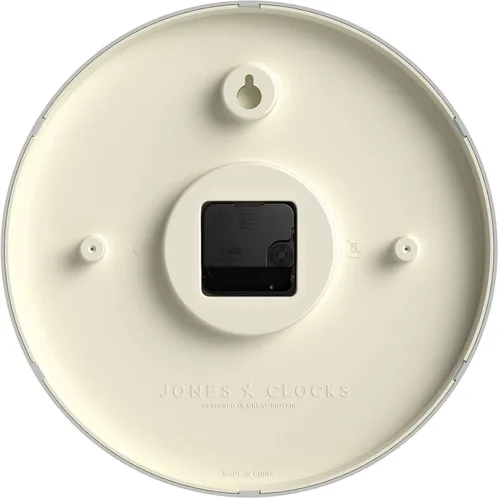 Vista 6 de JONES CLOCKS® Reloj de estudio Reloj de pared redondo moderno 12 Negro