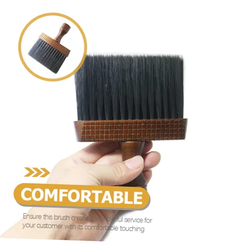 Vista 6 de FOMIYES Cepillo limpiador facial Cepillo limpiador de pelo para hombres Peine de pelo para burlas Peine de peluquería Peluquería Plumero Peluquería