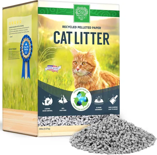 Vista 4 de Small Pet Select - Arena para gatos de papel peleteado reciclado 10lb