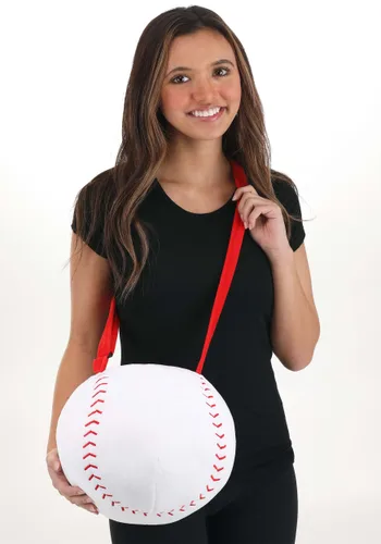 Vista 2 de Bolso Complementario para Disfraz de Béisbol Multicolor
