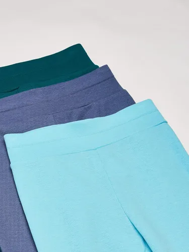 Vista 4 de Hanes Pants, Flexy Soft Knit Pull-on Sweatpants, Stretch Joggers for Babies & Toddlers, 3-Pack