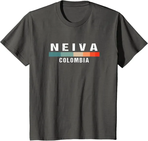 Vista 23 de Camiseta Neiva Colombia City Trip, Negro