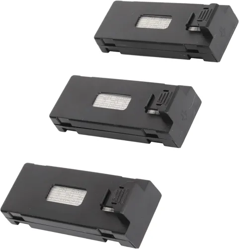 Vista 7 de 3 piezas 3.7 V 750 mAh Drone Lipo batería de repuesto compatible con E88 Max E99 Max P8 A13 A15 K6MAX K9MAX K10MAX K12MAX K706 K708 S1S UAV RC