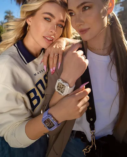 Vista 3 de CIGA Design Relojes para mujer Serie X - Machina, relojes mecánicos automáticos de moda, accesorios de muñeca de cristal de zafiro, analógicos