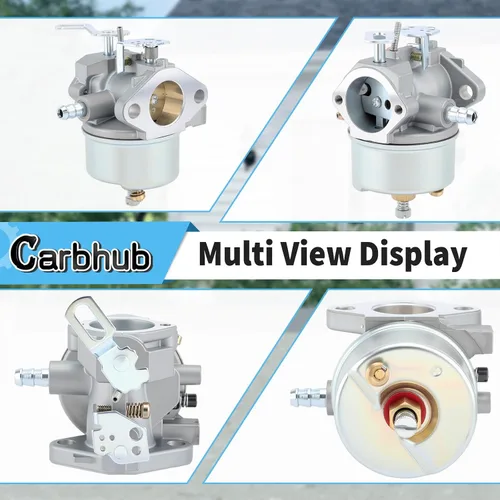 Vista 2 de Carbhub 640052 Carburador para Tecumseh 640349 640054 640058 640058A HMSK80 HMSK85 HMSK90 HMSK100 HSMK110 LH318A LH358SA 8HP 9HP 10HP Generador
