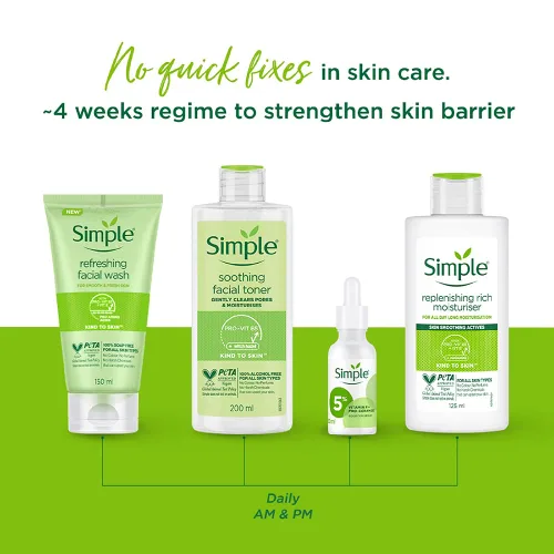 Vista 8 de Simple Hidratante rico reponedor, 4.2 fl oz por Simple
