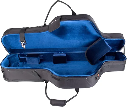 Vista 5 de Protec Saxofón barítono (se adapta a baja A y Bb) Estuche PRO PAC contorneado, modelo PB311CT