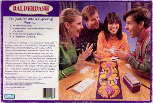 Vista 2 de Balderdash, El hilarante juego de bluffing (1995) de Bladerdash